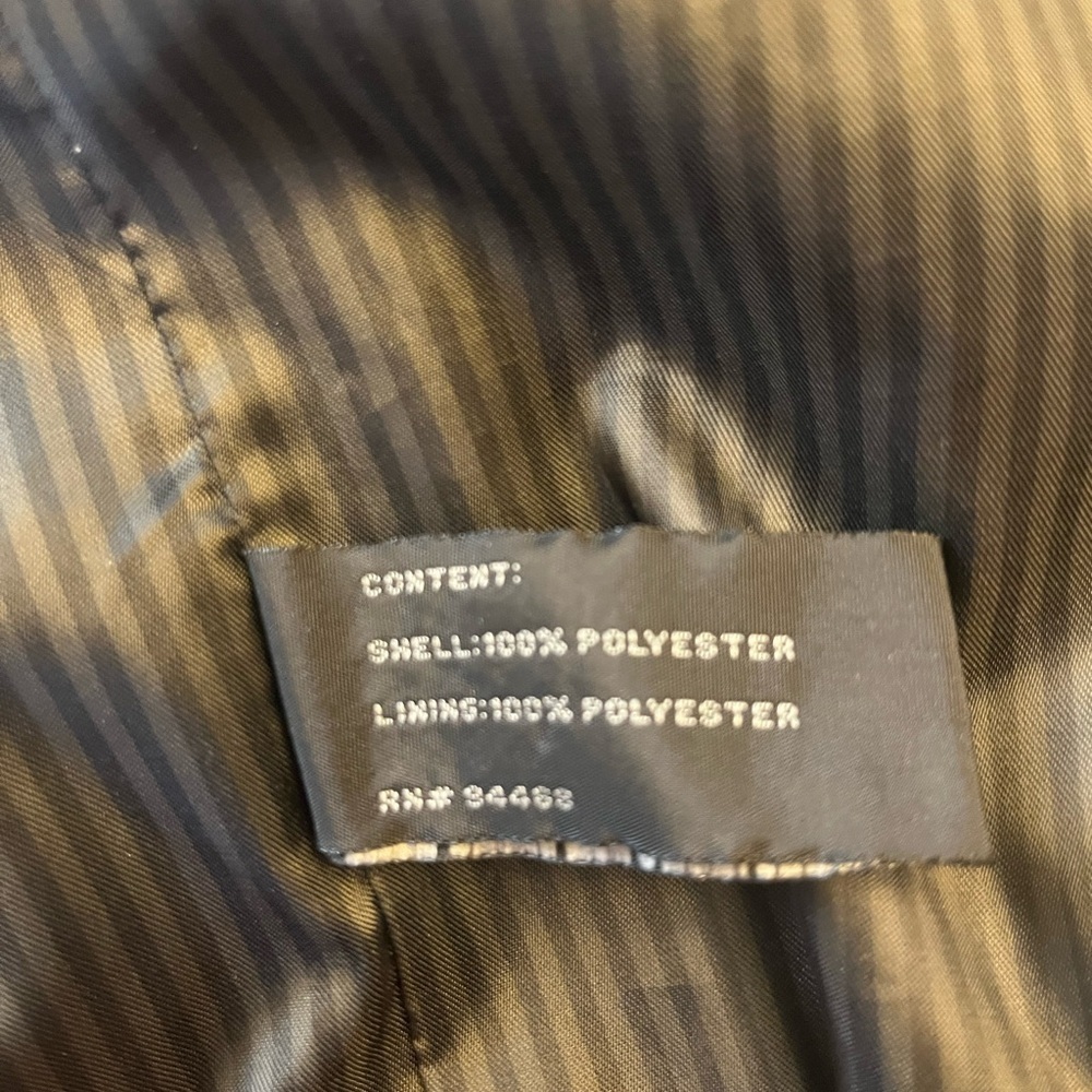 Claiborne Men's Black Jacket size M - Picture 5 of 7